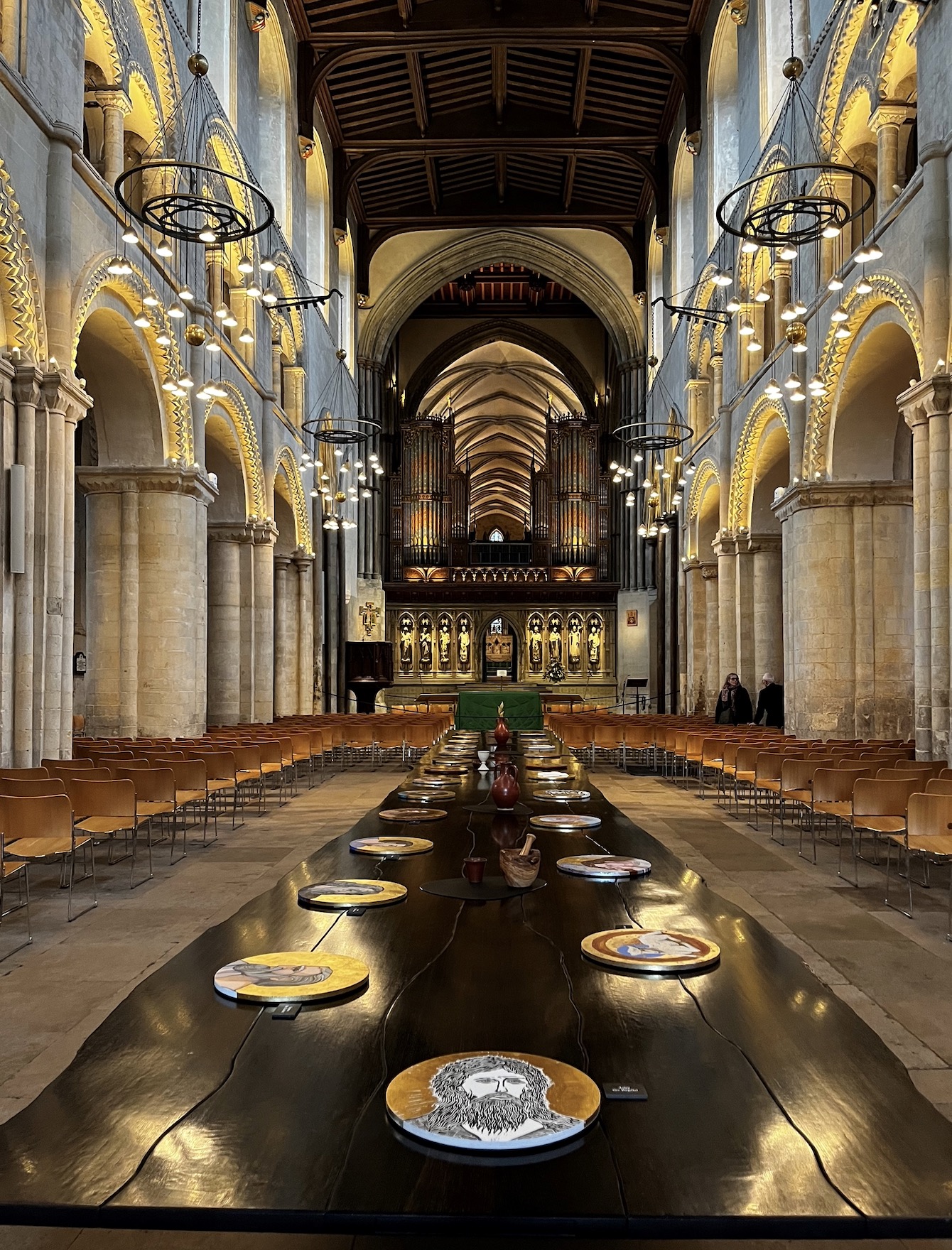 Table for the nation hosts the Last Supper in Rochester Cathedral